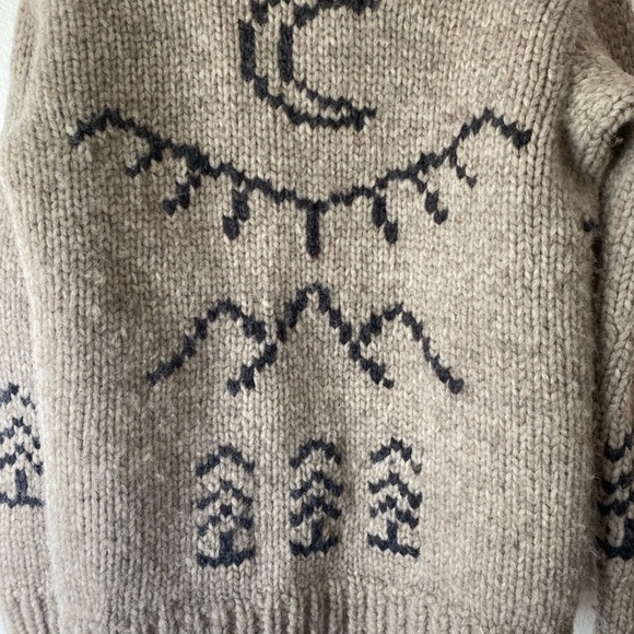 REI a wilderness spirit born 1938 limited addition 100% wool cowichan syle - Picture 12 of 12